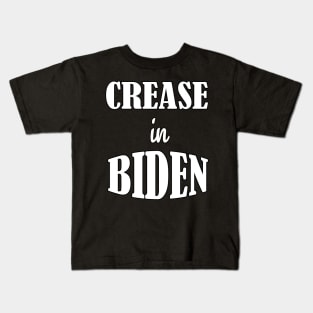 Crease in bidens Kids T-Shirt